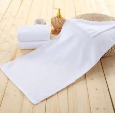 Kinwoo white Bath towe cotton hand towel 1pcs