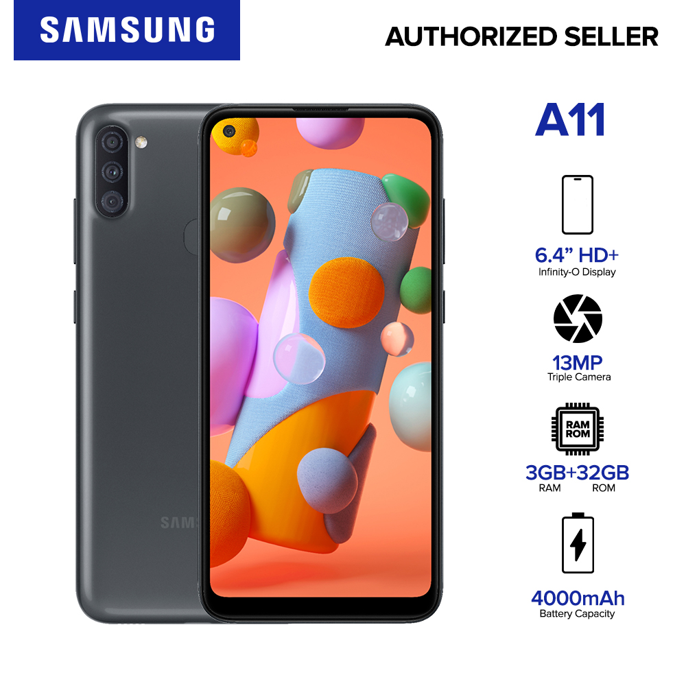 SAMSUNG A11 3GB RAM 32GB HD+ Infinity-O Display Fingerprint