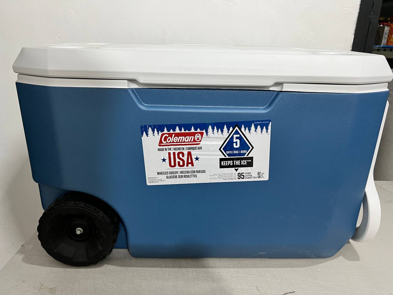 Coleman 62 Quarts Wheeled Cooler MADE IN USA Lazada PH