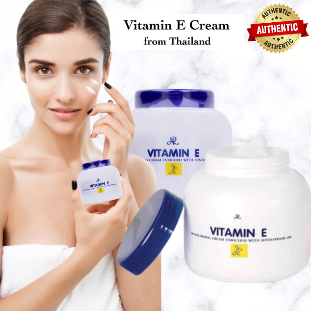 ORIGINAL AR Vitamin E Cream 200g Made in Thailand Whitening Cream