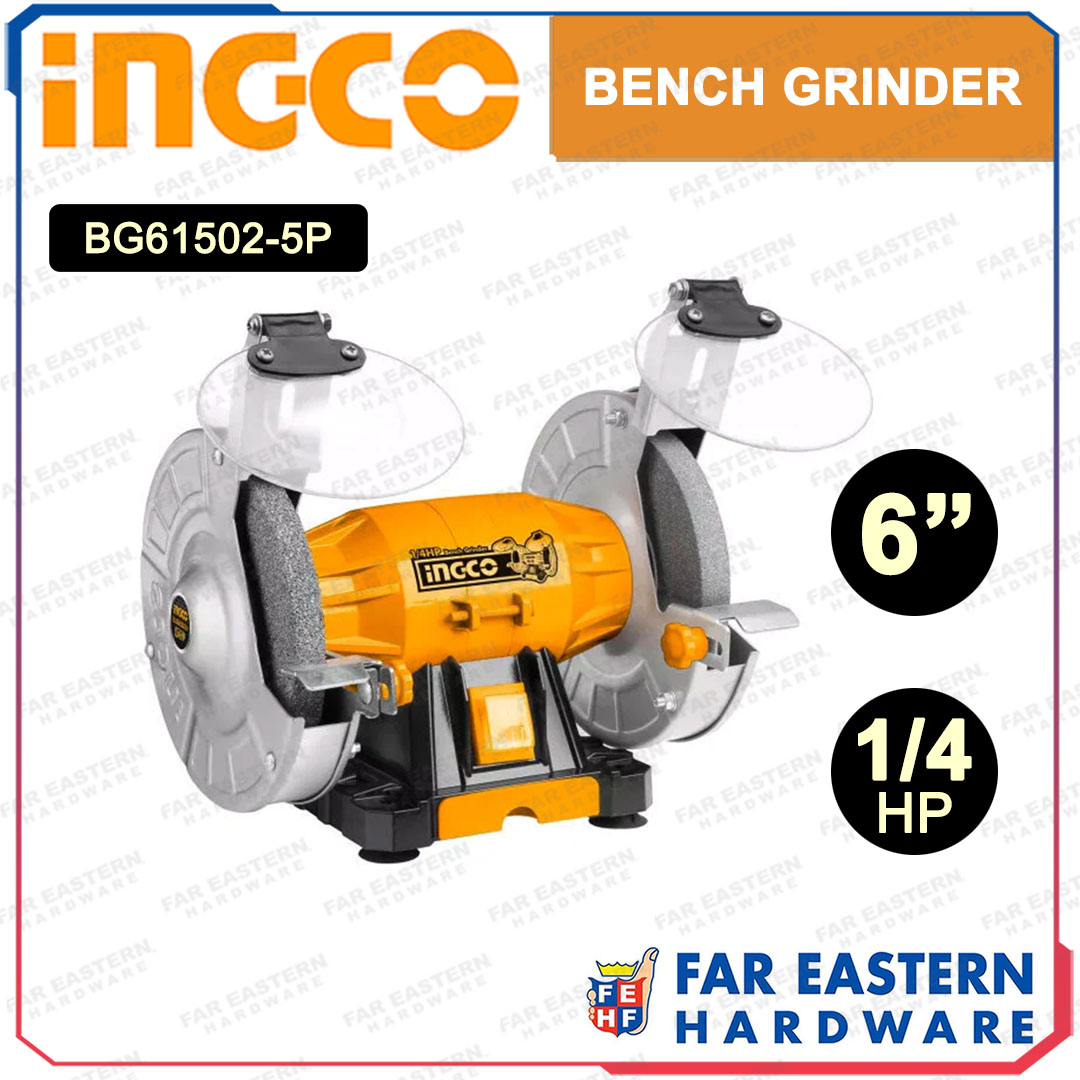 INGCO Bench Grinder 6" 1/4HP BG615025P INPTCD Lazada PH