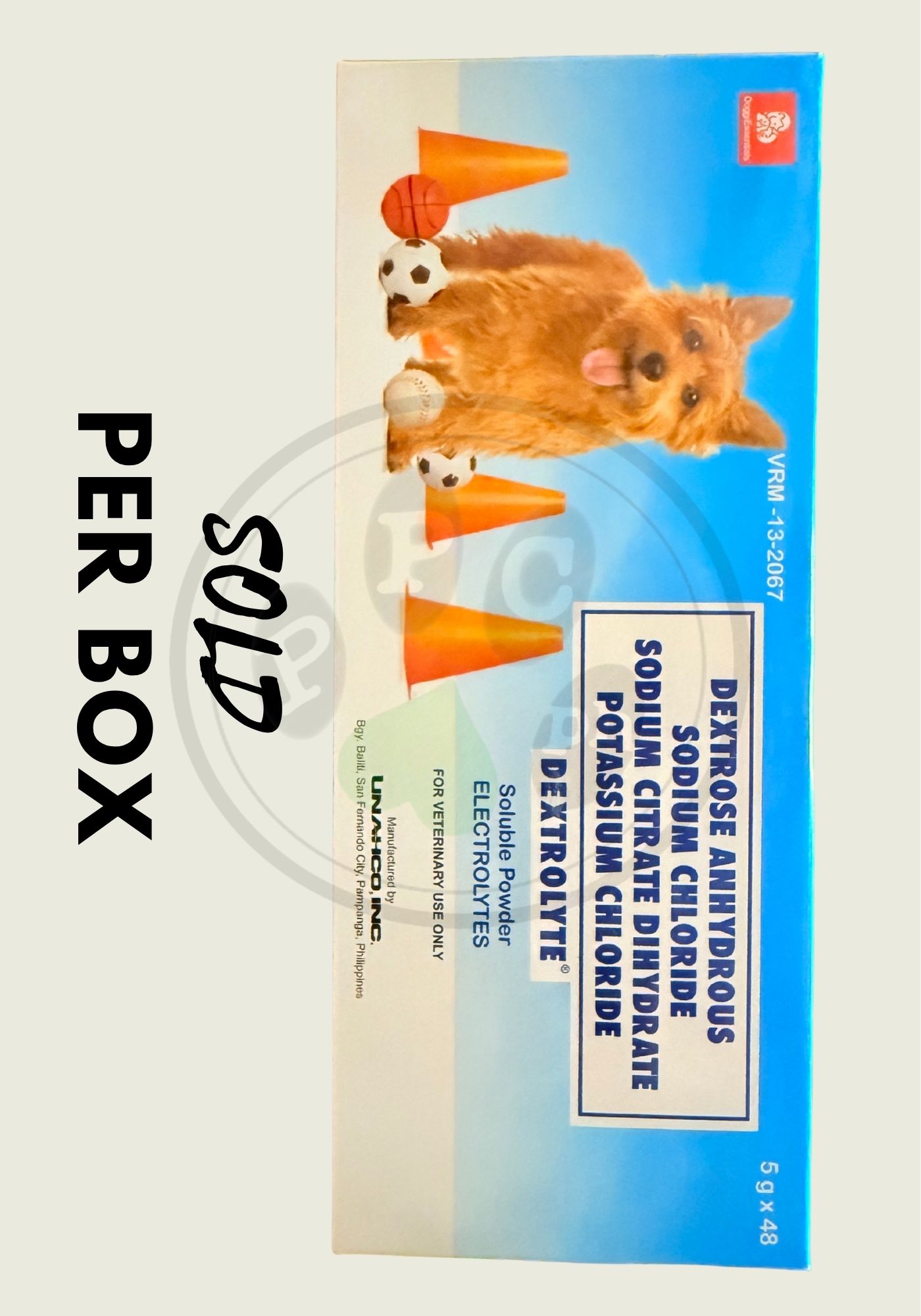 Dextrolyte Dextrose Powder for Pets per Box (5g x 48) 5G Dextrose