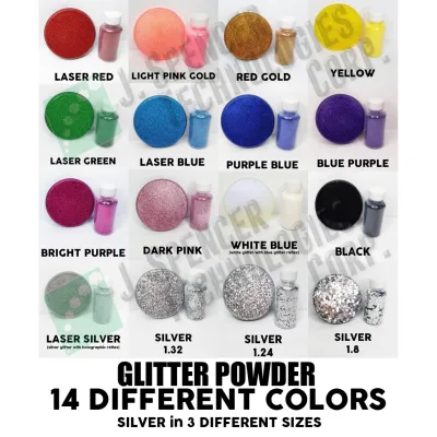hot Glitter Powder for Epoxy Resin or Resin Use 30cc (or any craft project)