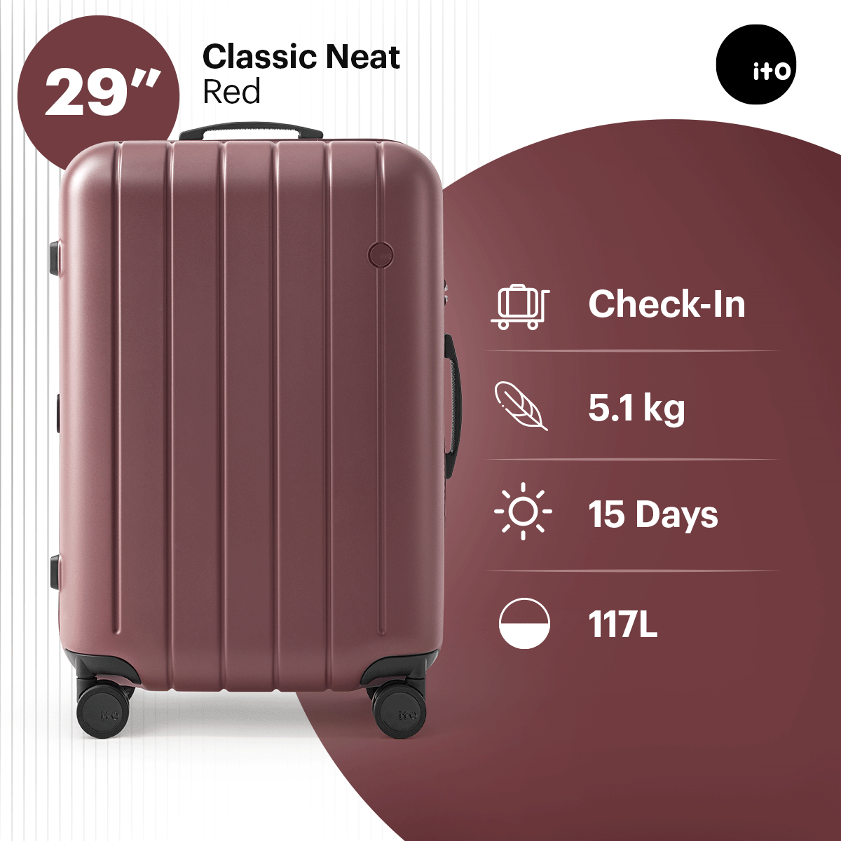 29 inch suitcase hot sale