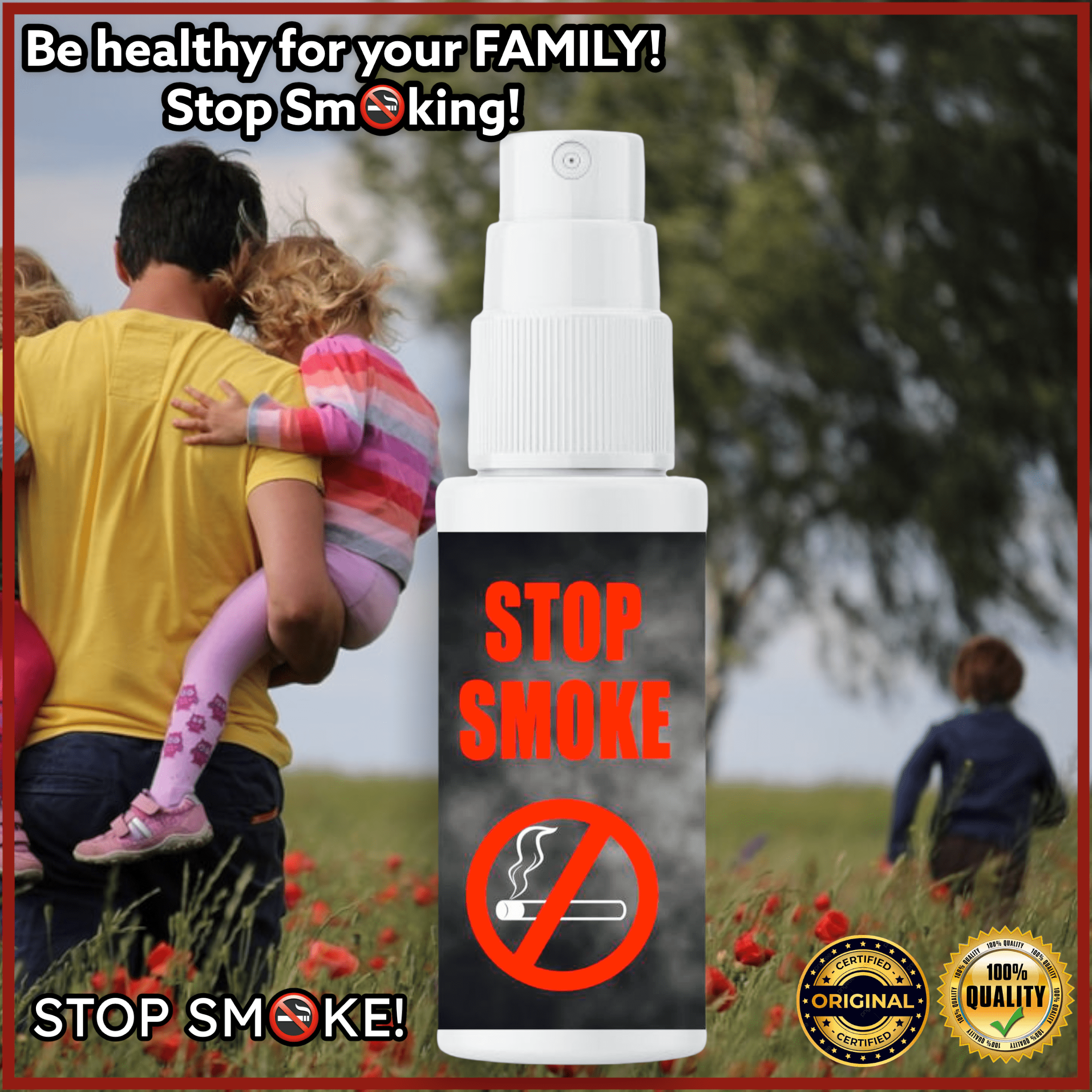 Original Stop Smoke Spray Anti Anxiety Spray Effective 30ml Care Get