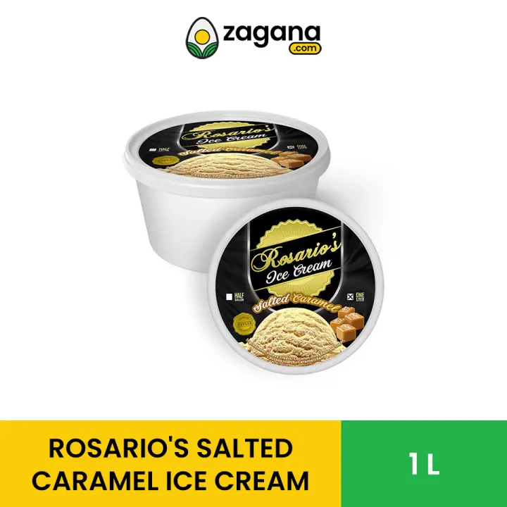 1l Rosario S Salted Caramel Ice Cream Lazada Ph