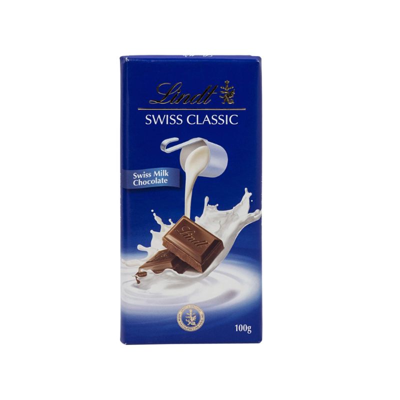Lindt Swiss Classic Milk Chocolate Bar 100g Lazada Ph