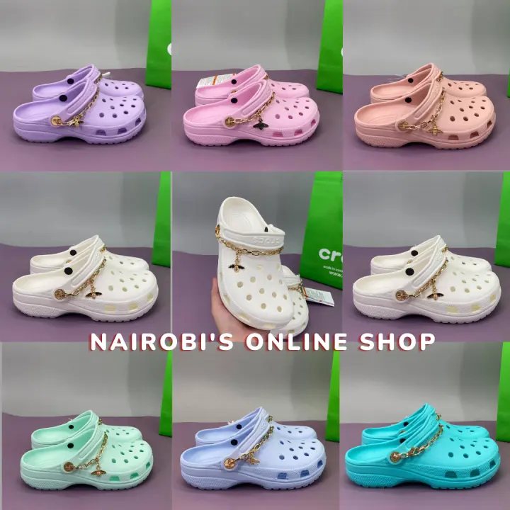 crocs pastel colors