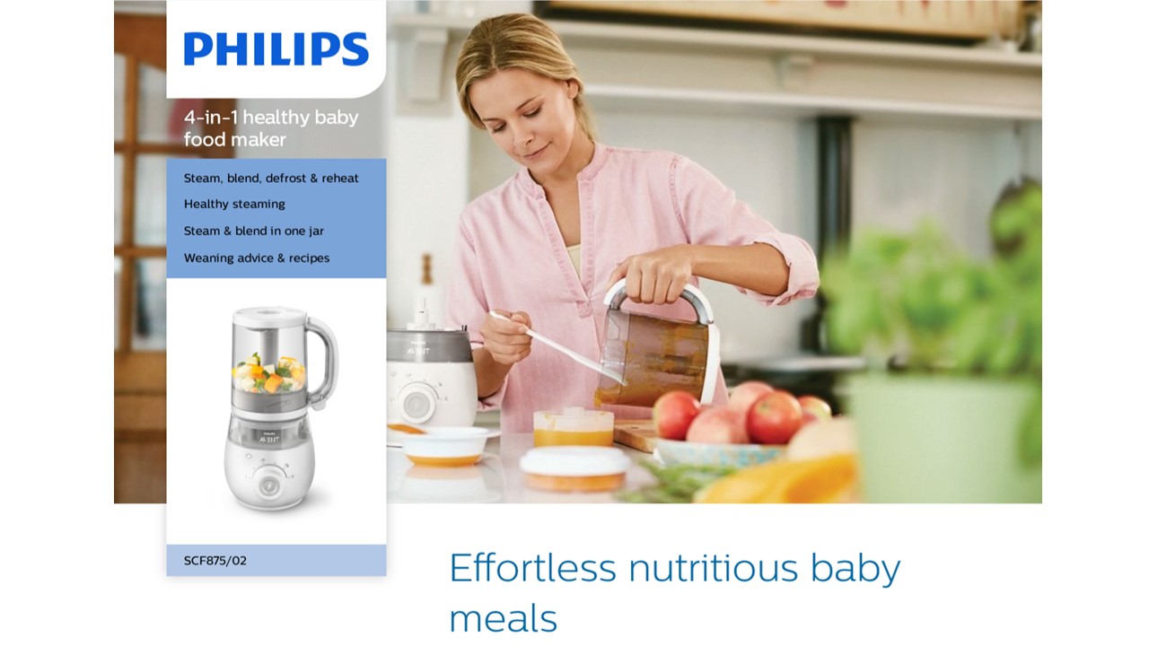 philips avent effortless nutritious baby meals