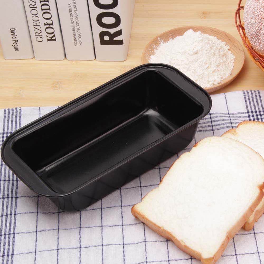 Random Colour Cabilock Set of 3 Bread and Loaf Tins Silicone Non-Stick Bread Baking Moulds Pan Rectangular Toast Mould for Cake Bread Pizza 