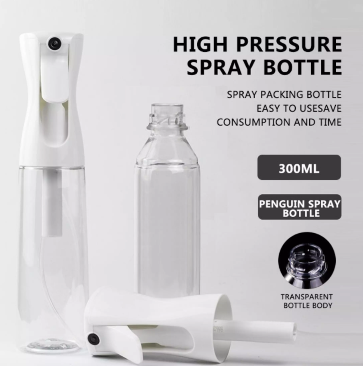 Continuous Water Mister Spray Bottle for Hair - Continuous Spray Nano Fine  Mist Sprayer - Empty Spray Bottle - Reusable Beauty Spray Bottle 