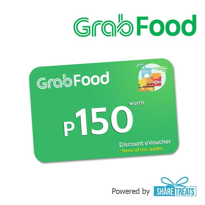 Grab Food P150 Promo Code (SMS eVoucher)