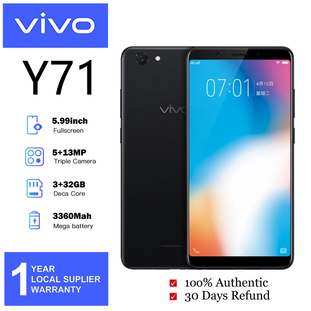 vivo y71 smartphone