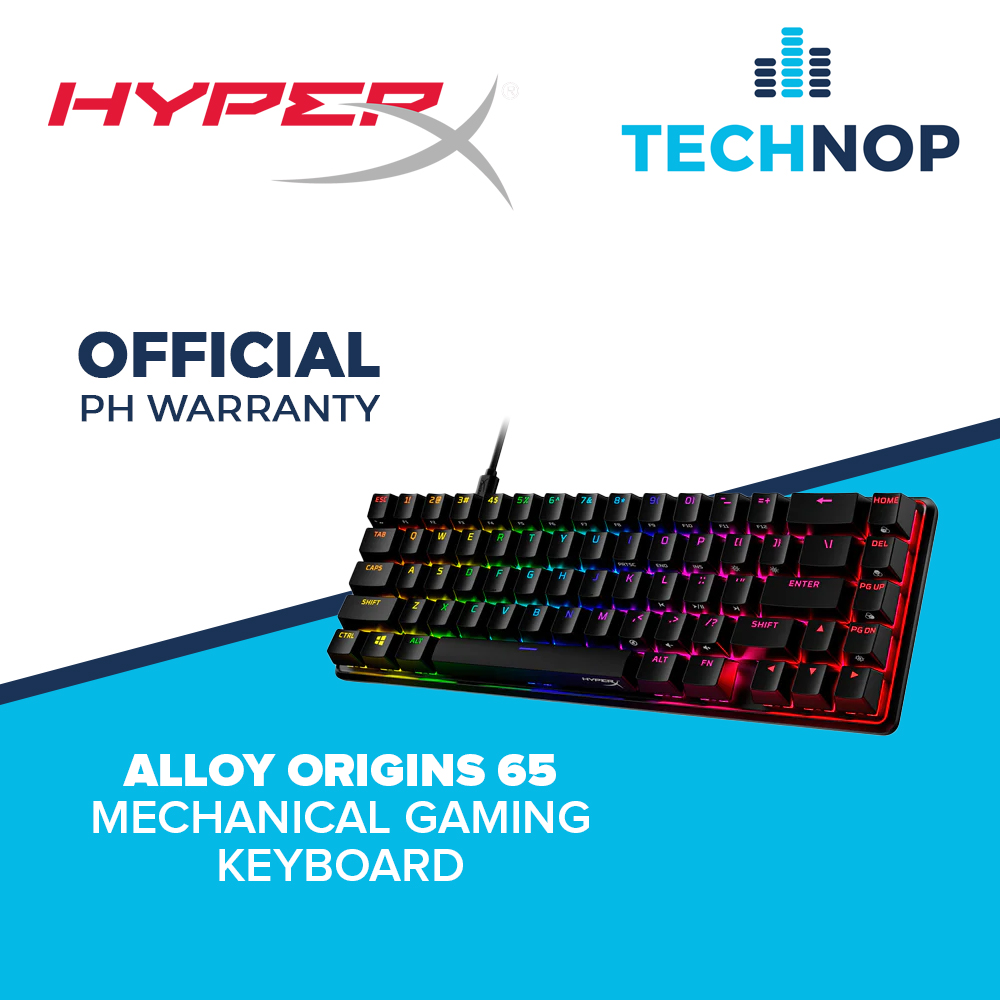 HyperX Alloy Origins 65 - Mechanical Gaming Keyboard | Lazada PH