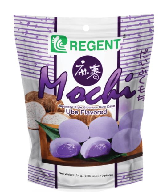 Regent Mochi Glutinous Rice Cake Ube Flavored 240g Lazada Ph 8700