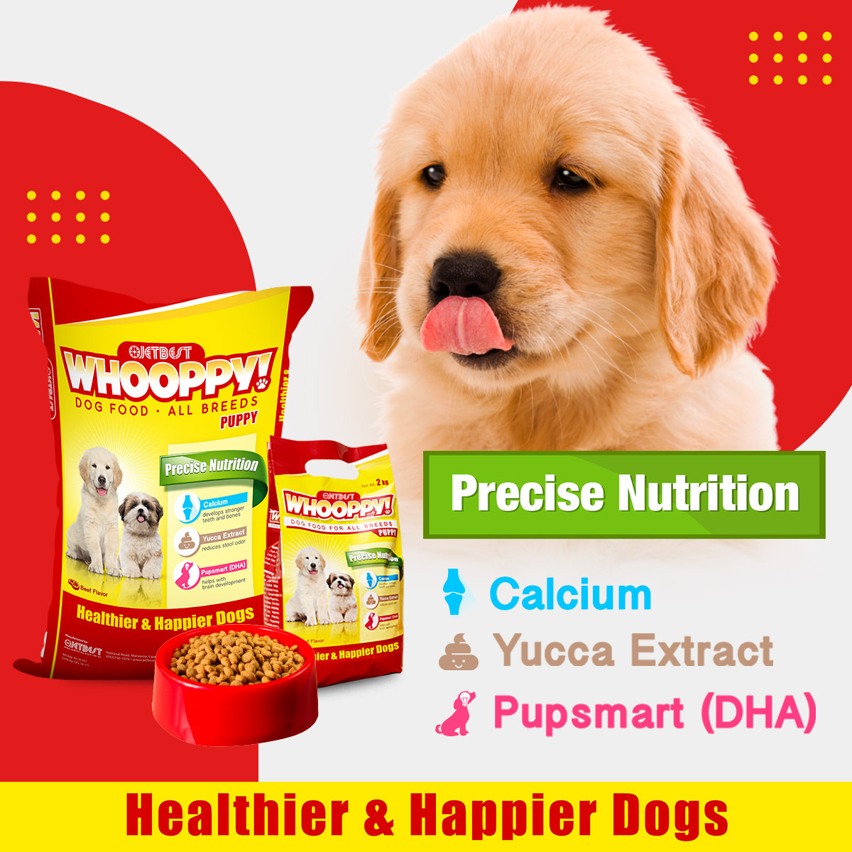 Dog Food Whoopee Whooppy Dry Dog Food for All Breeds Repacked Lazada PH