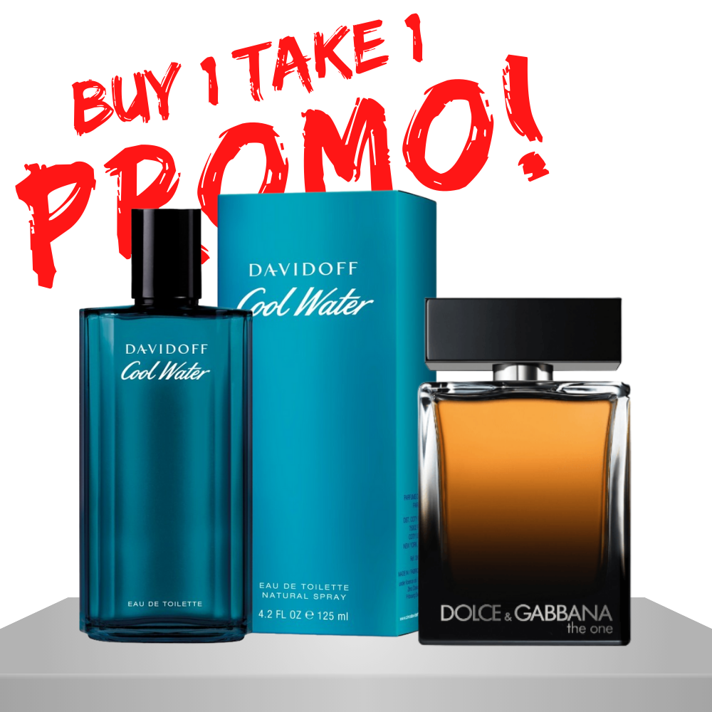 Buy 1 Get 1 Free Cool Water Men and The One Men Fragrance Perfume for Men AAA EDP High Quality