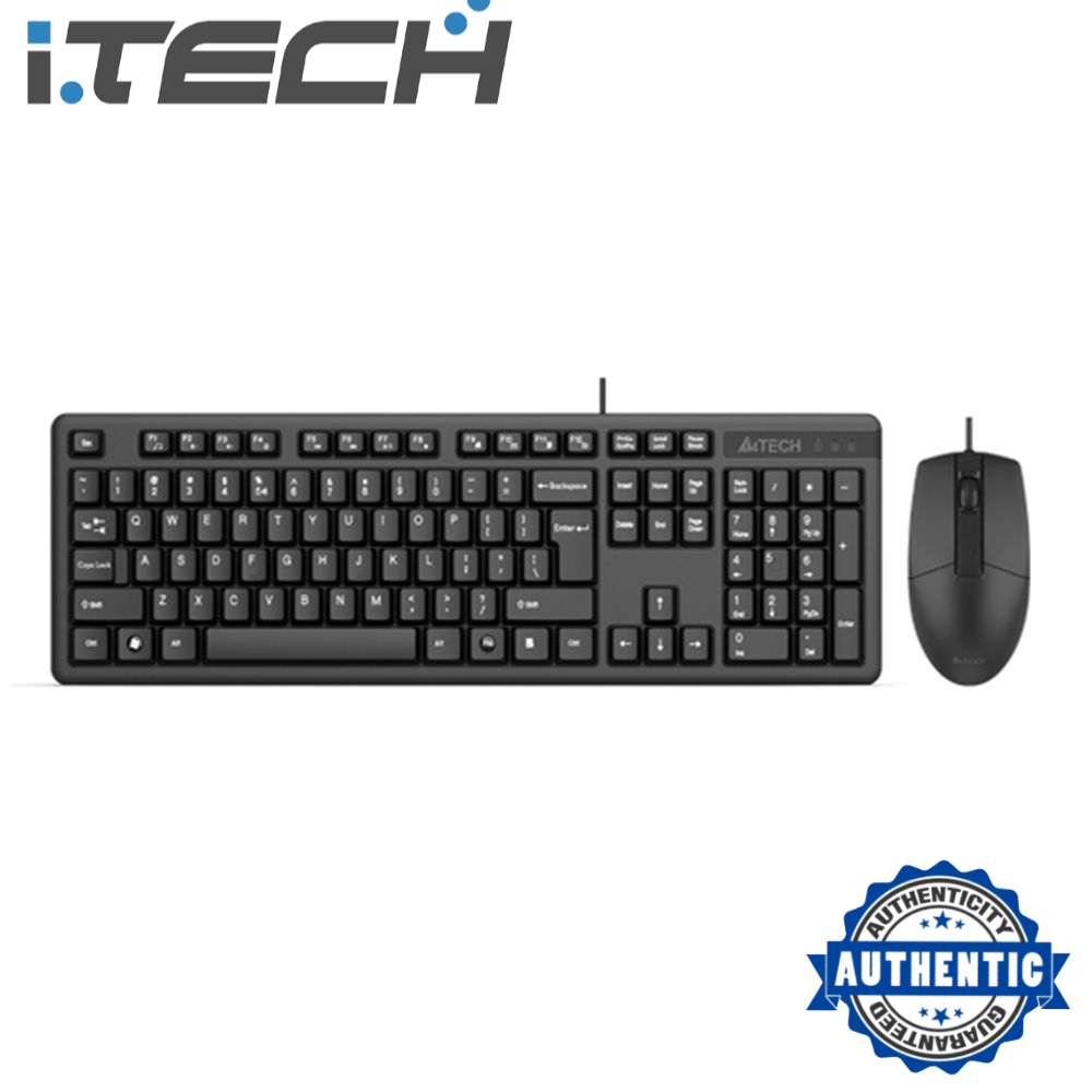A4Tech KK3330 Multimedia FN Desktop USB Keyboard and Mouse Lazada PH