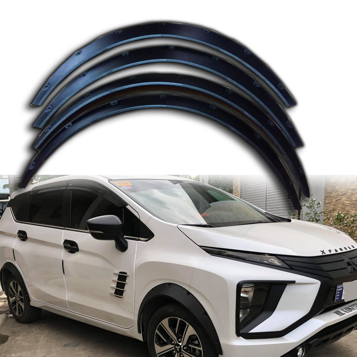 MITSUBISHI XPANDER Fender Flare Universal Flexible Kit Arch Wheel