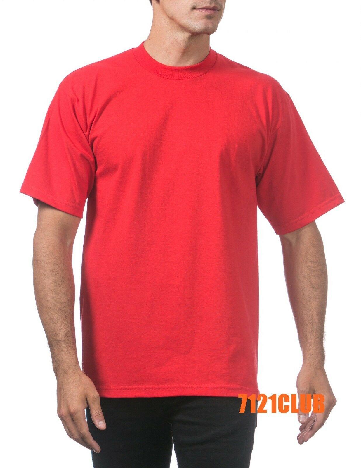 5 Pack Plain Gildan Mens T-Shirt Heavy Cotton Short Sleeve Plain Tee T Shirt