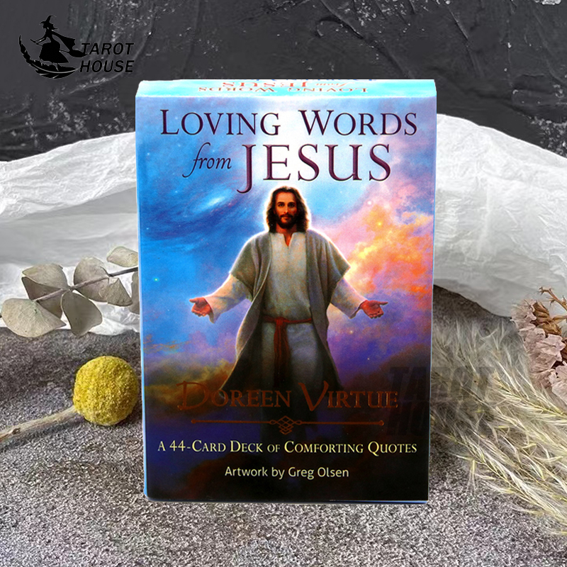 Loving Words from Jesus A 44-Card Deck Cards Doreen Virtue's Way