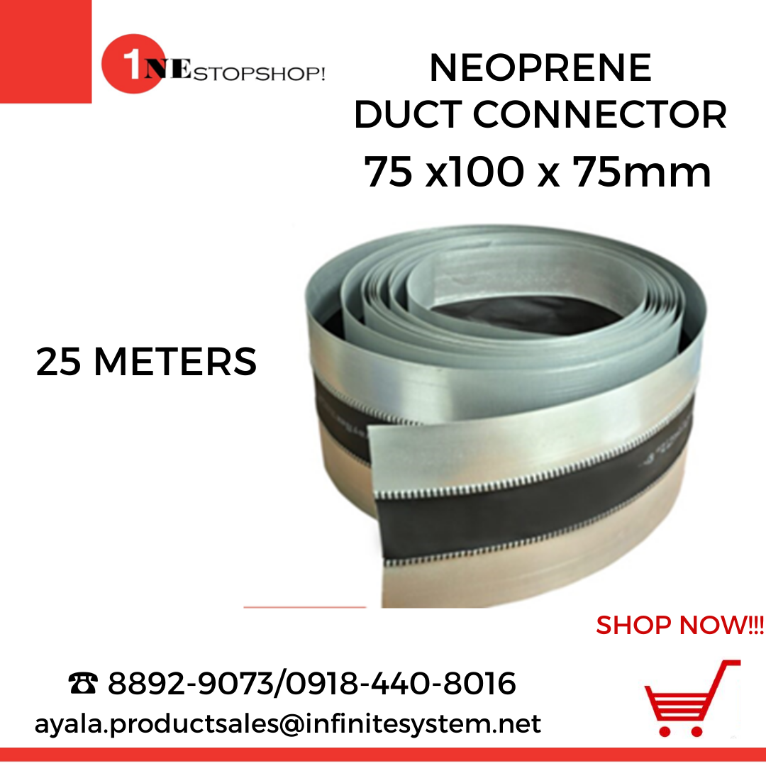 Neoprene flexible duct connector, Duct Connector for HVAC Lazada PH