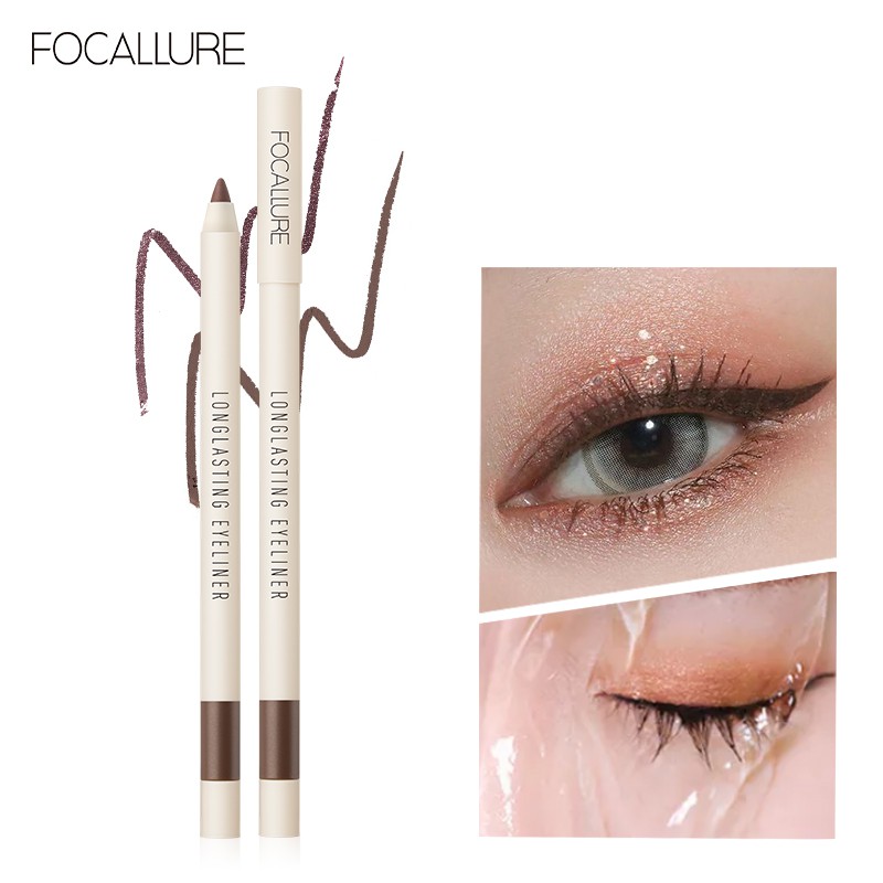 FOCALLURE Longlasting Gel Eyeliner Pencil Waterproof Easy To Wear