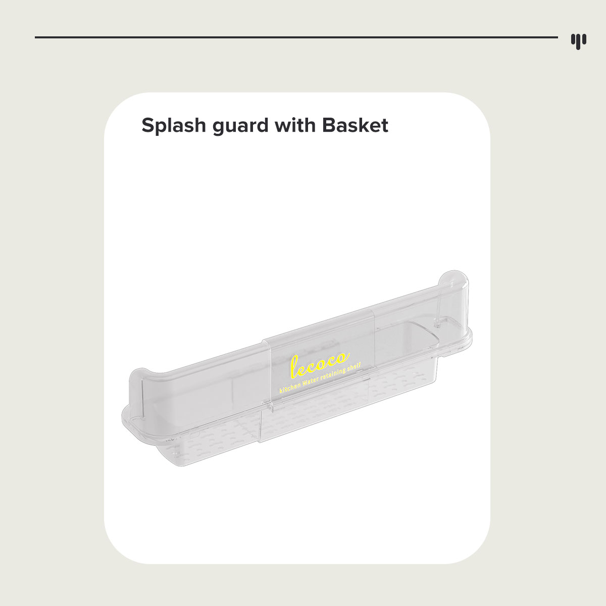 Locaupin Expandable Kitchen Sink Splash Guard Stopper Plastic Water