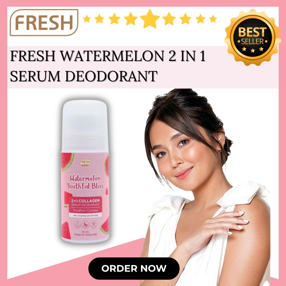 FRESH WATERMELON YOUTHFUL BLISS 2 IN 1 COLLAGEN SERUM DEODORANT ...