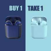 i12 TWS Apple Airpods Wireless Earbuds - Buy 1 Get 1 Free
