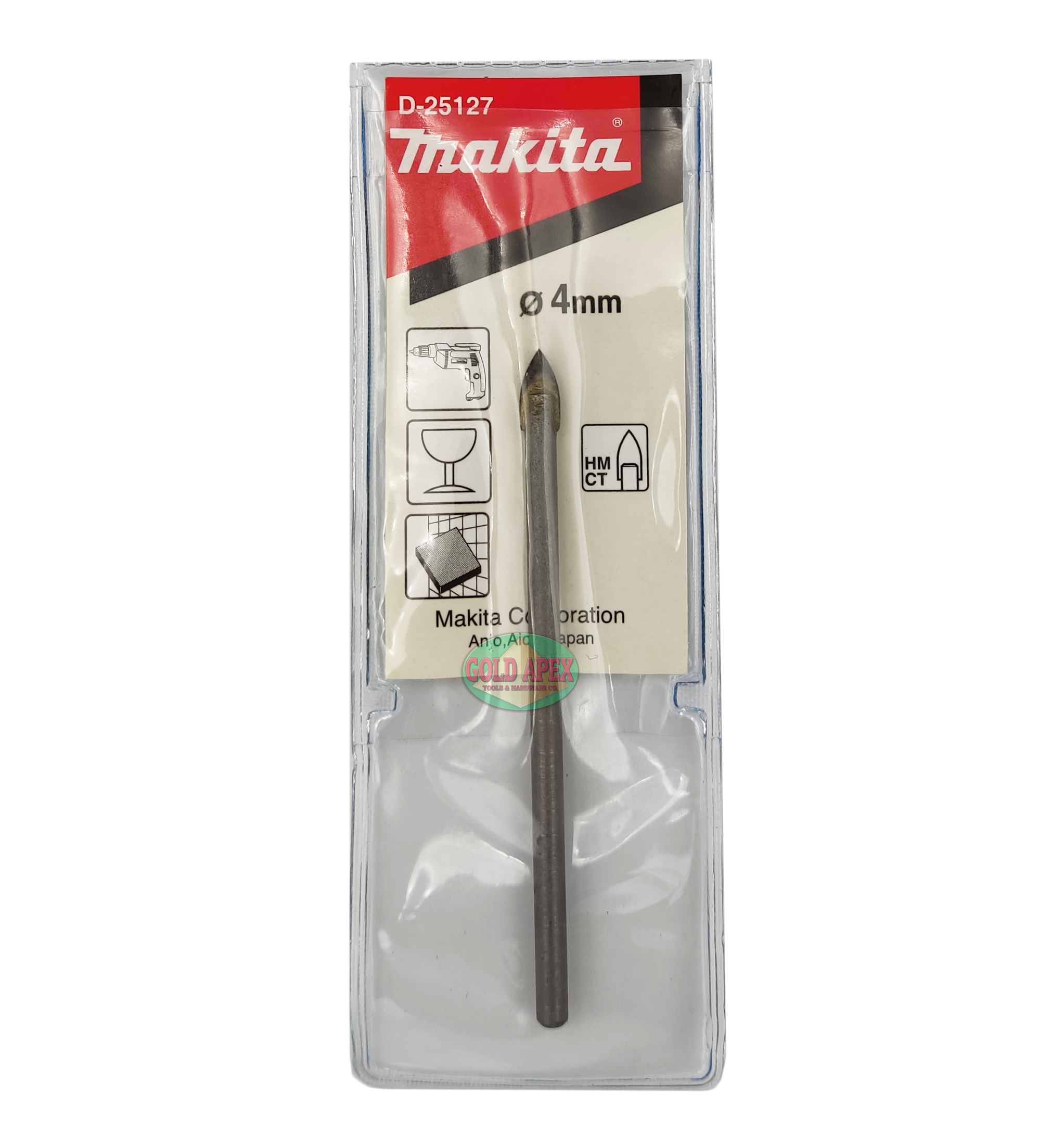 Makita Glass & Tile Drill Bit 4mm Lazada PH