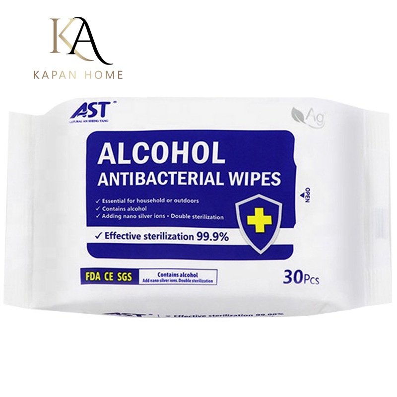 Kapan Home Alcohol Wipes Antibacterial Sterilization Disinfectants Hand