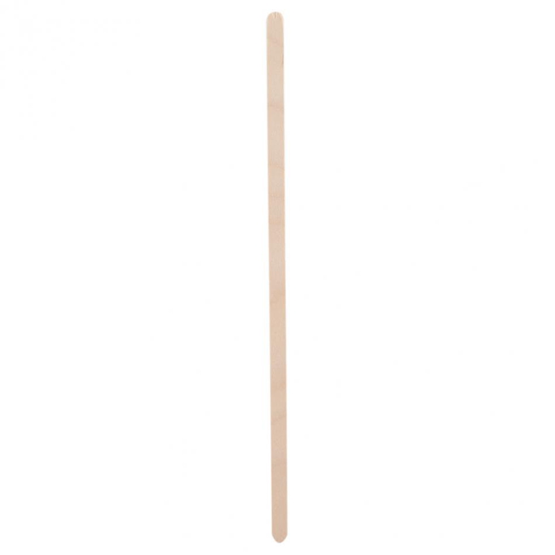 500 Bacchette Mescola Caffè In Legno Naturale | Stick Per Tè, Ghiaccioli, Lecca Lecca, 19 Cm, Monouso