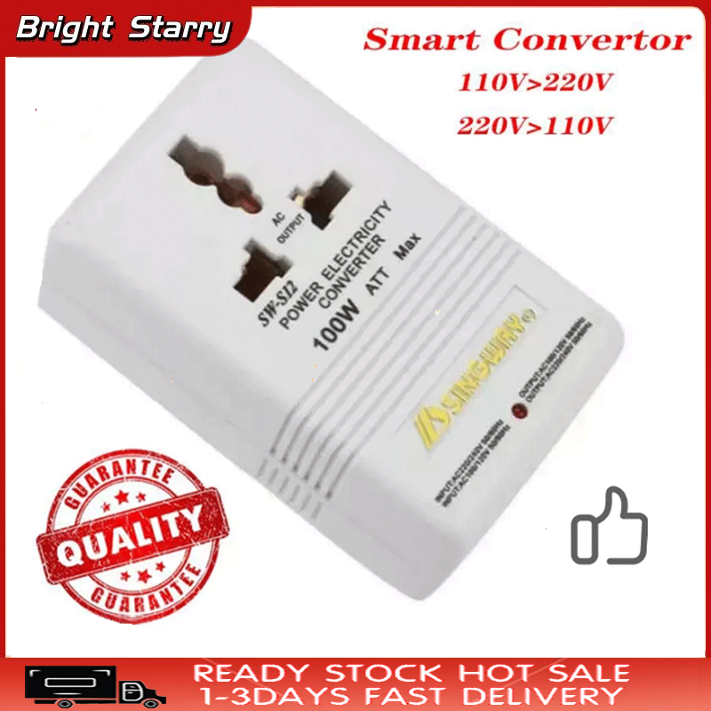 PANDA Professional 220/240 To 110/120 Power Voltage Converter New White