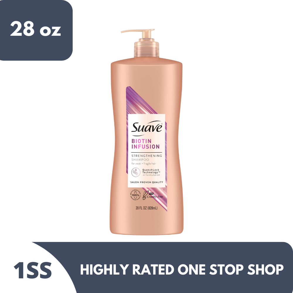 Suave Biotin Infusion Strengthening Shampoo 28 oz Lazada PH