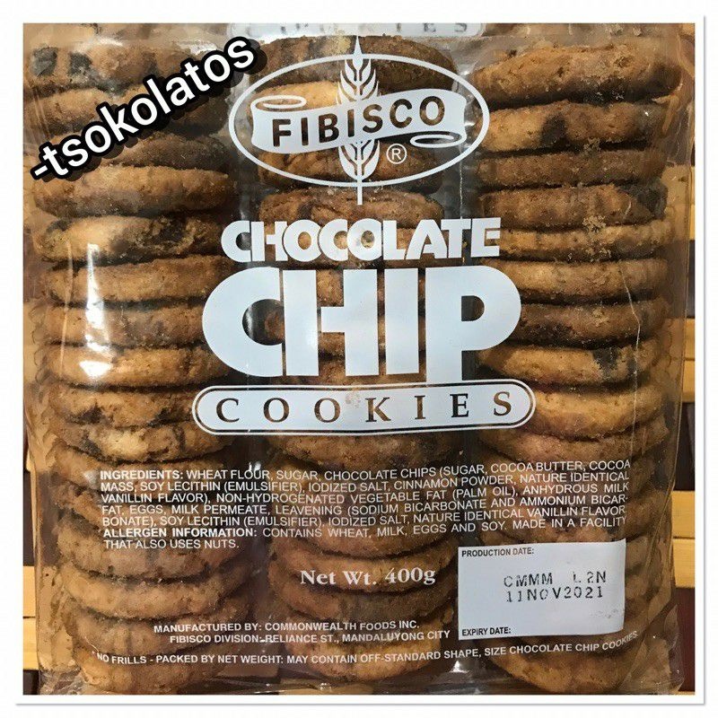 Rebisco biscuits with chocolate chips cookiescookies biscuits chocolate ...