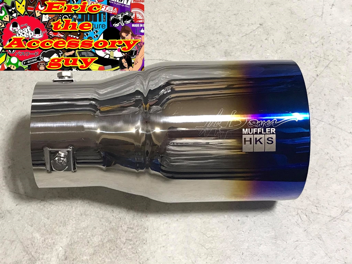 HKS Muffler tip 2.5 inches Makapal (Straight Tip) Lazada PH