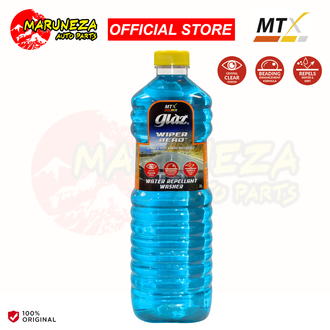 Microtex Glaz Wiper Bead 2000ML (Wiper Tank Fluid) Lazada PH