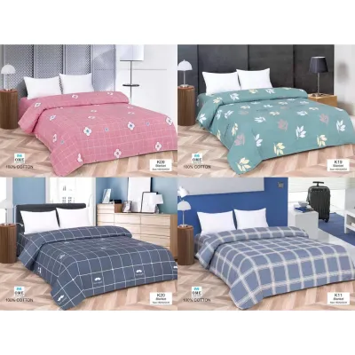hot sale Cotton Soft Makapal Blanket Bed Kumot Double King Size Home Decor Bedsheet (180x220)