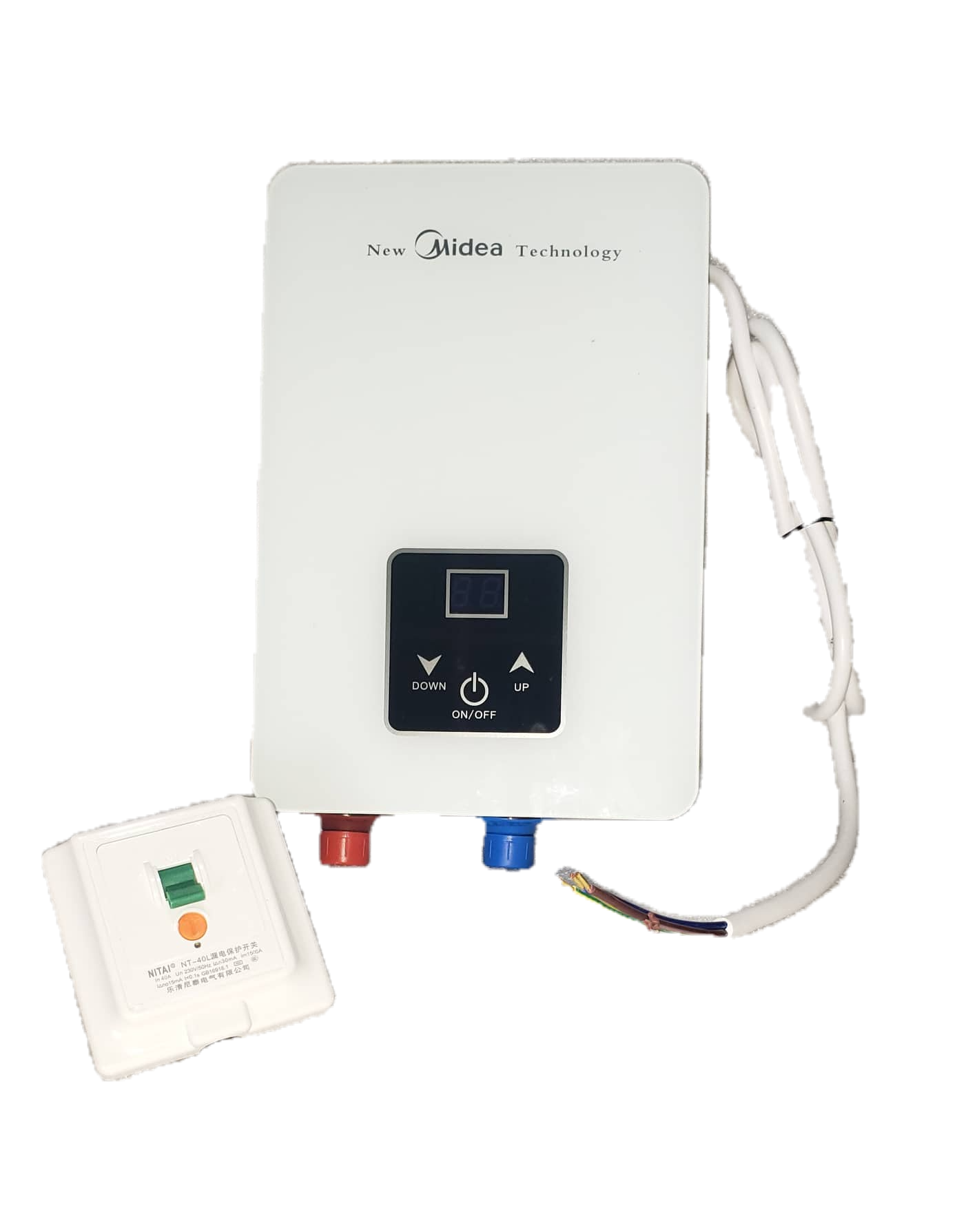 MIDEA Electric Water Heater Shower Heater Model HL35K Lazada PH