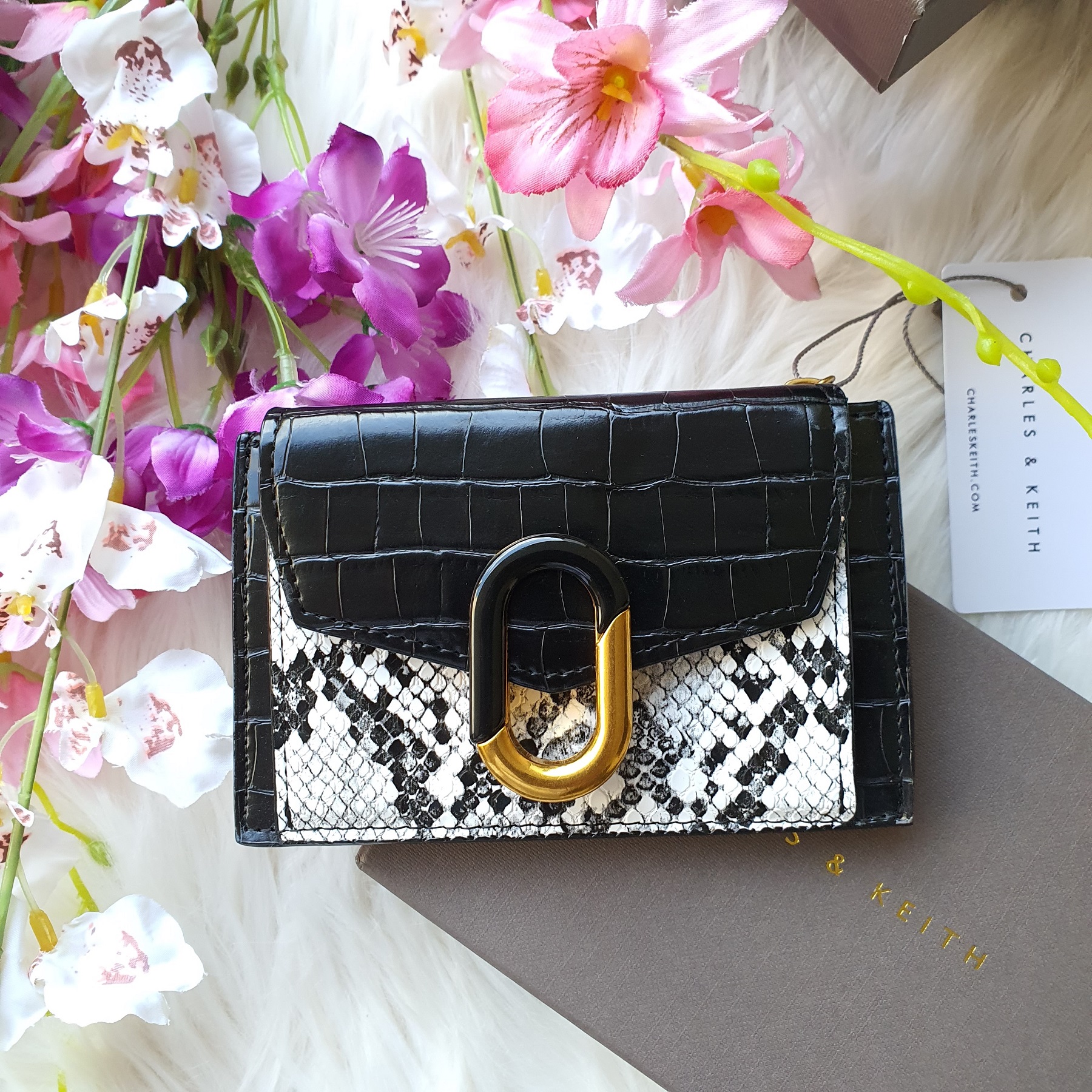 Charles and best sale keith snakeskin bag