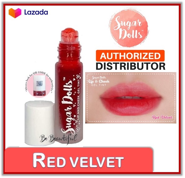 sugar doll lip tint red velvet