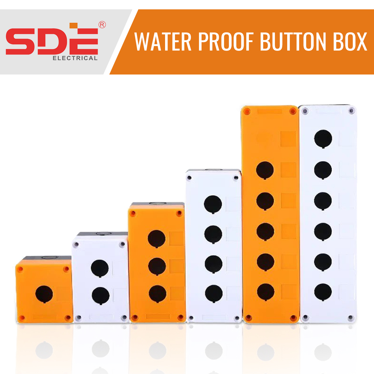 PUSH BUTTON BOX 22mm and 25mm (1,2,3,4,5,6 HOLE) | Lazada PH