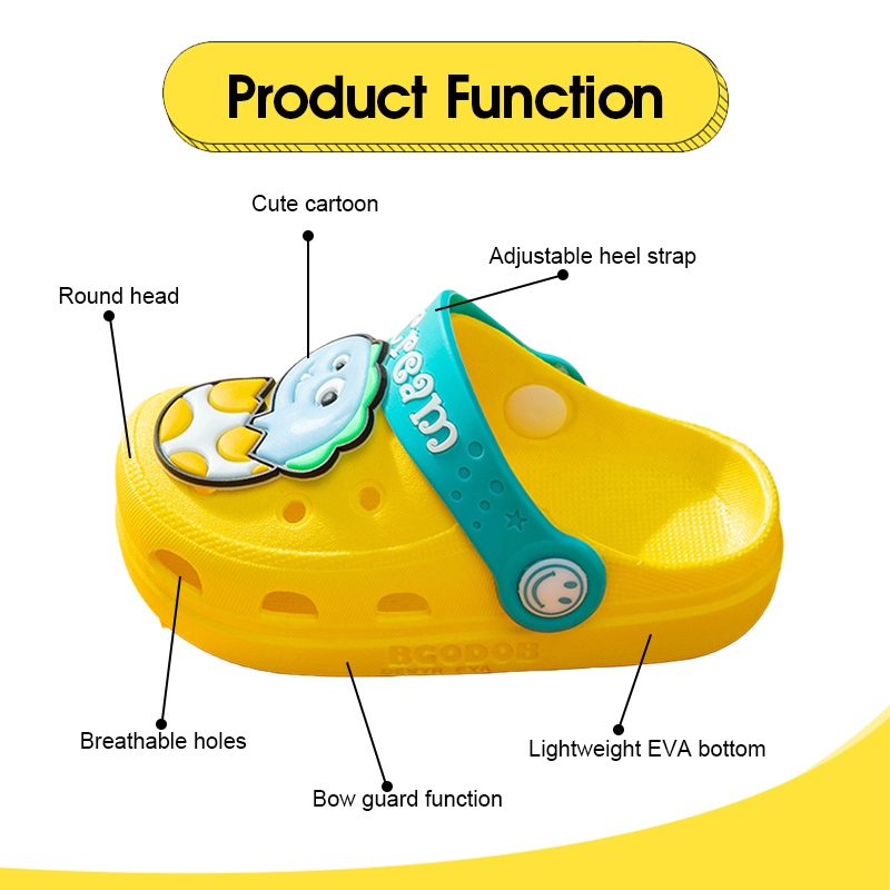 Baby's Slippers Summer Hole Shoes Boys and Girls' Children's Anti