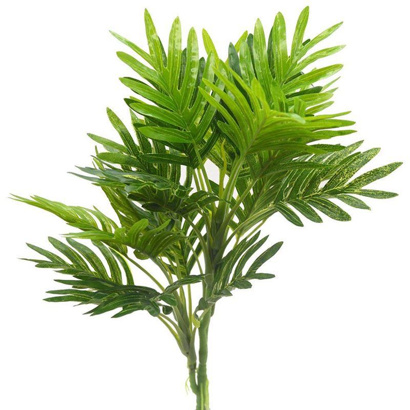 Artificial Plants Palm Greenery Tree for Home Decor,Garden,Patio Decoration Set of 2