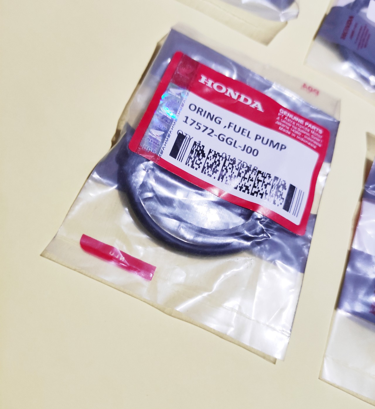 Genuine Honda ORing Seal(Fuel Pump Assembly) Click V1 V2, Beat Fi