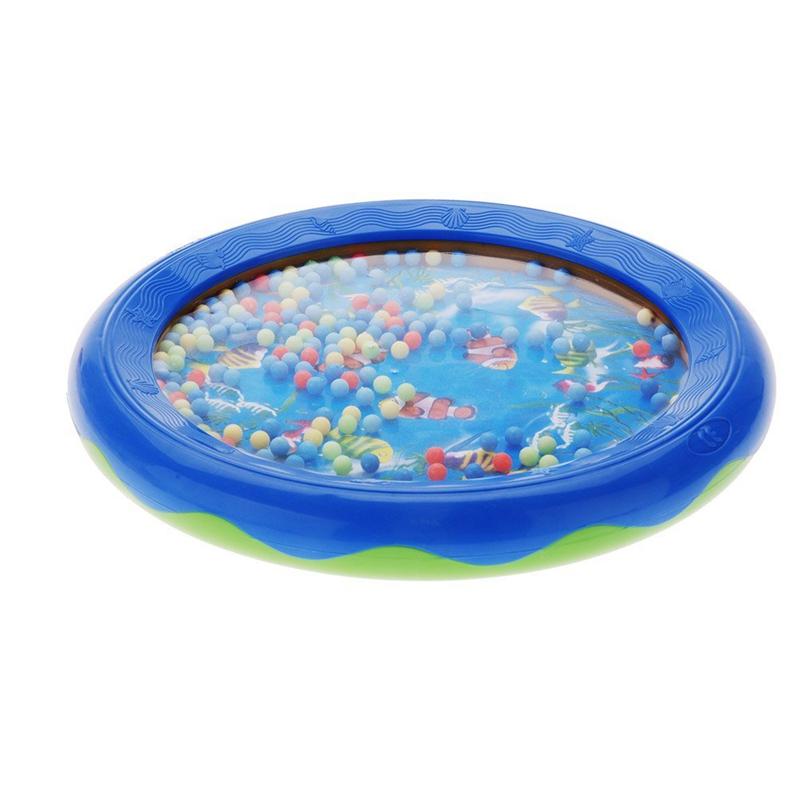 Ocean Wave Bead Drum Gentle Sea Sound Musical Educational Toy Tool for ...