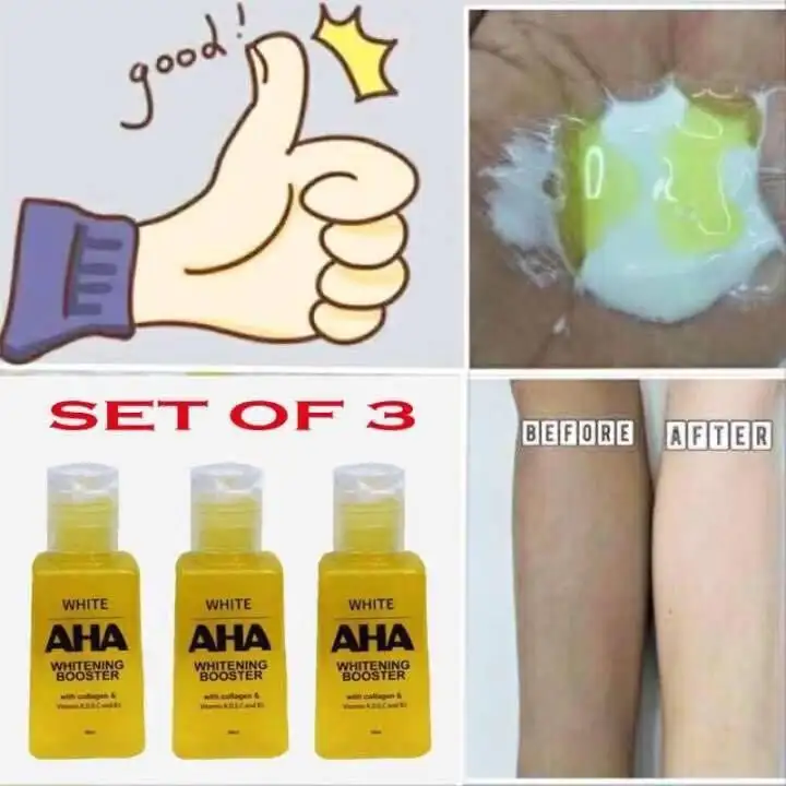aha whitening booster