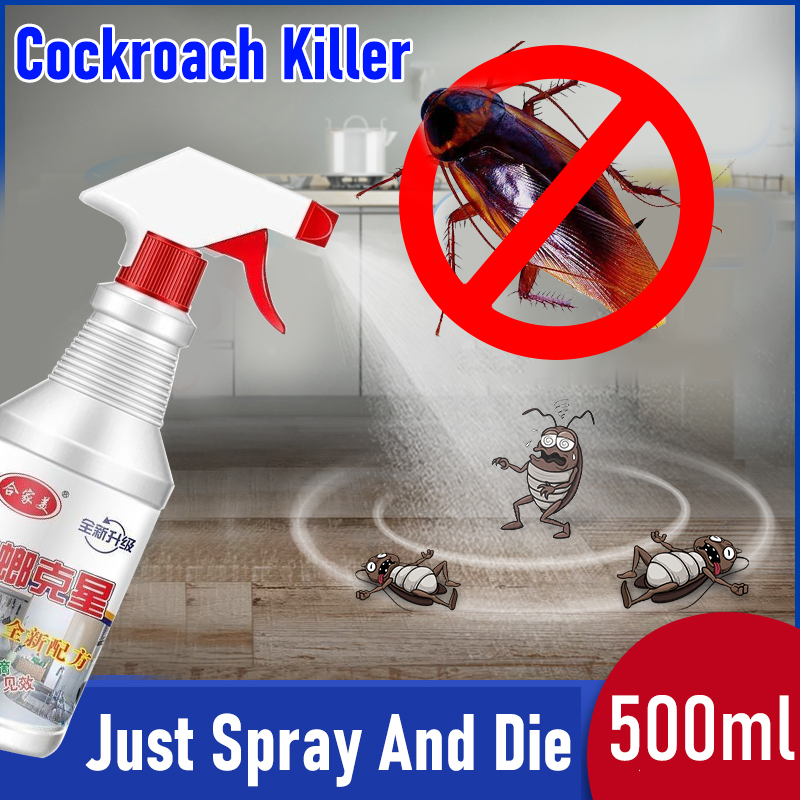 Cockroach Killer Spray 450ml Effective Cockroach Medicine Quickly Kill Cockroaches Ants Bed Bugs