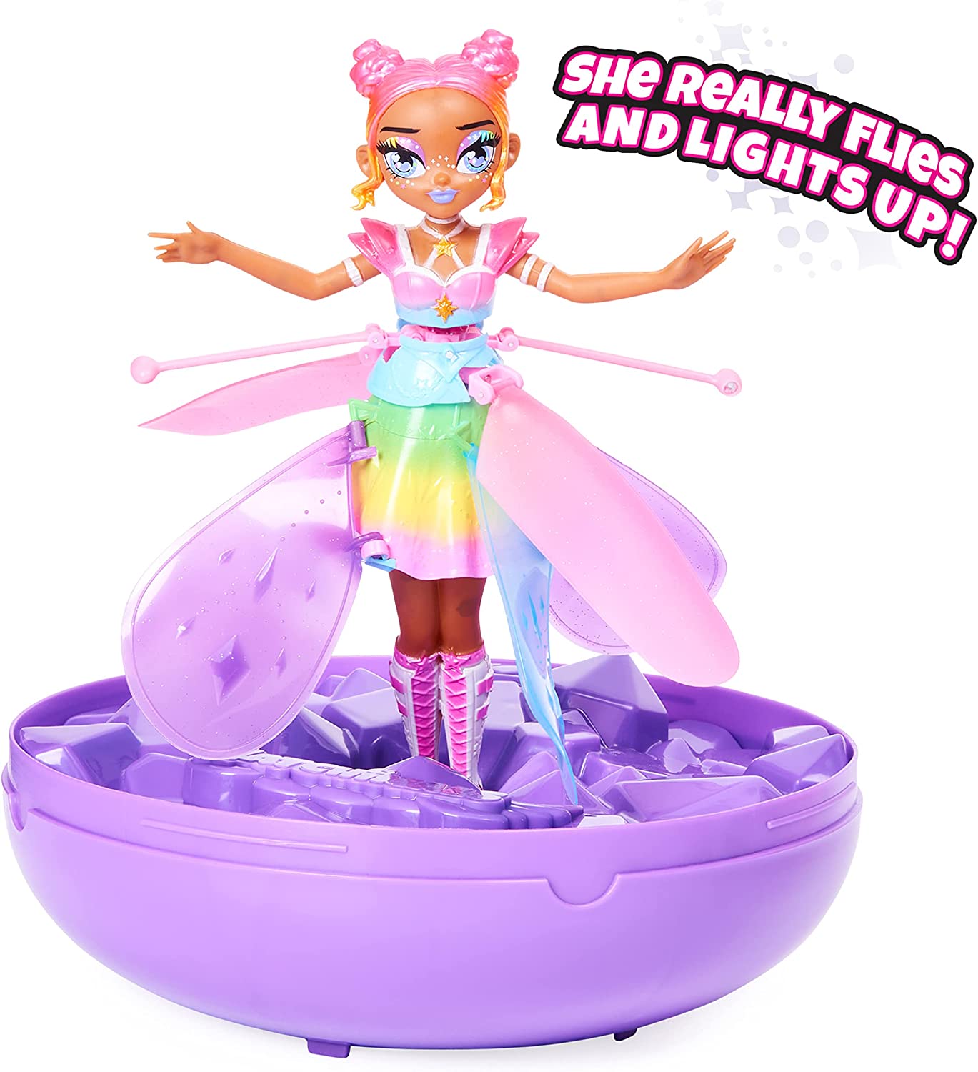 Hatchimals Pixies Crystal Flyers Rainbow Glitter Idol Magic Flying